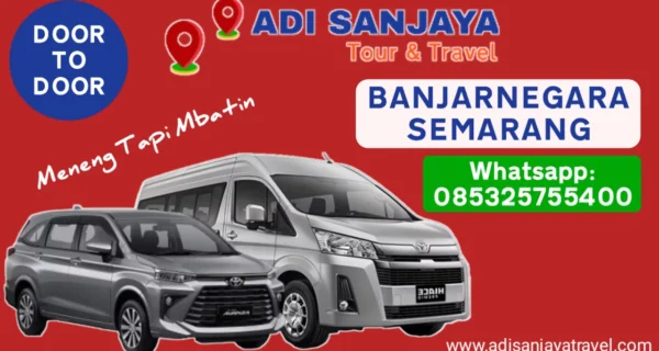 Travel Banjarnegara Semarang (PP)